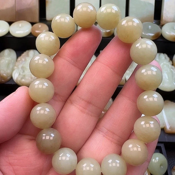 和田玉未镶嵌套链