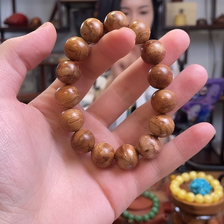 黄花梨/降香黄檀手串/手链黄花梨手串