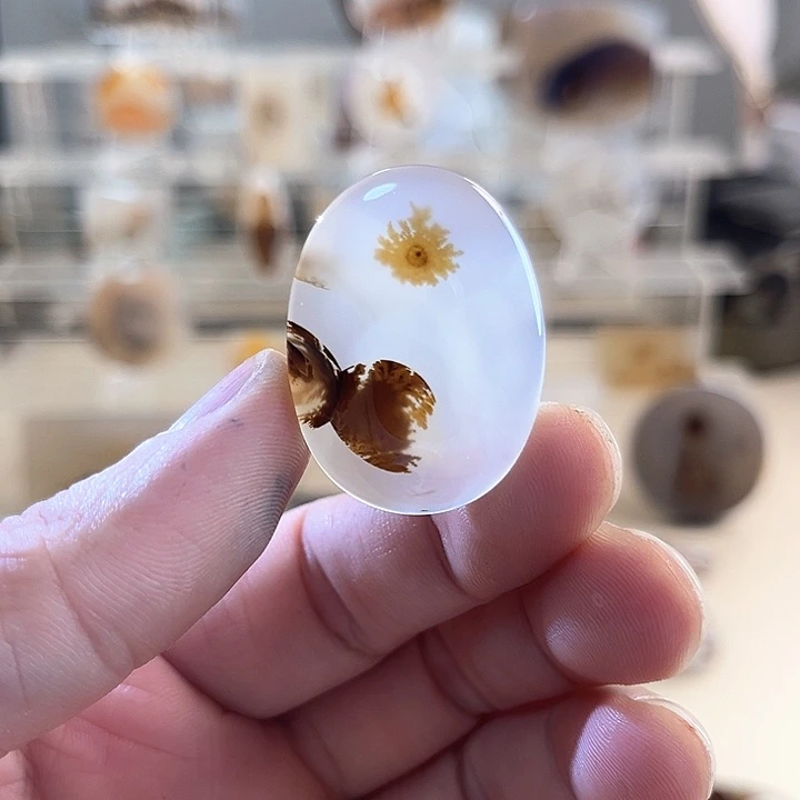 玛瑙/玉髓未镶嵌吊坠(不含链)