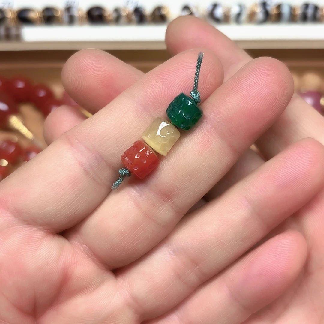 玛瑙/玉髓未镶嵌隔珠