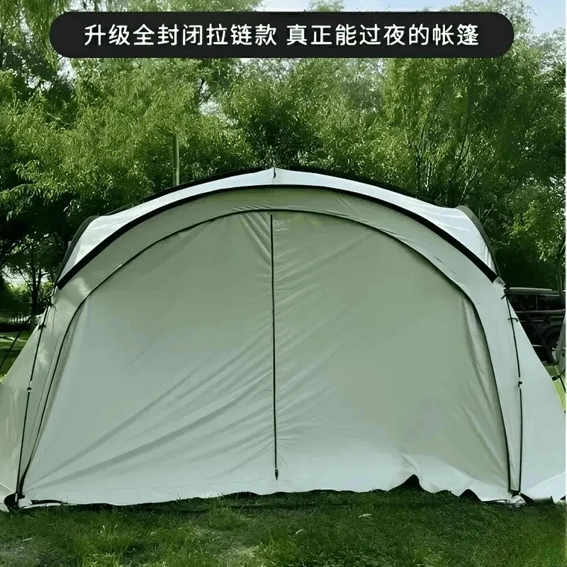 【穹顶过夜侧帘套餐】穹顶帐篷挡风布户外防晒防雨围挡围布