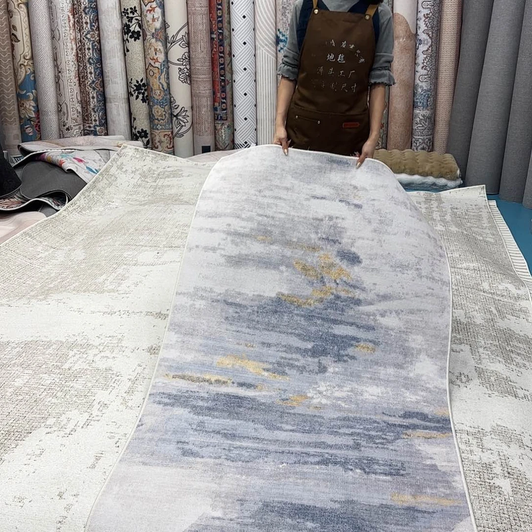 混纺100×200误差正负1-3厘米TPR底比利时绒微瑕特价