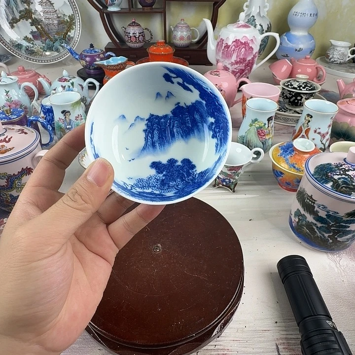 陶摆件景德镇陶瓷老厂瓷30