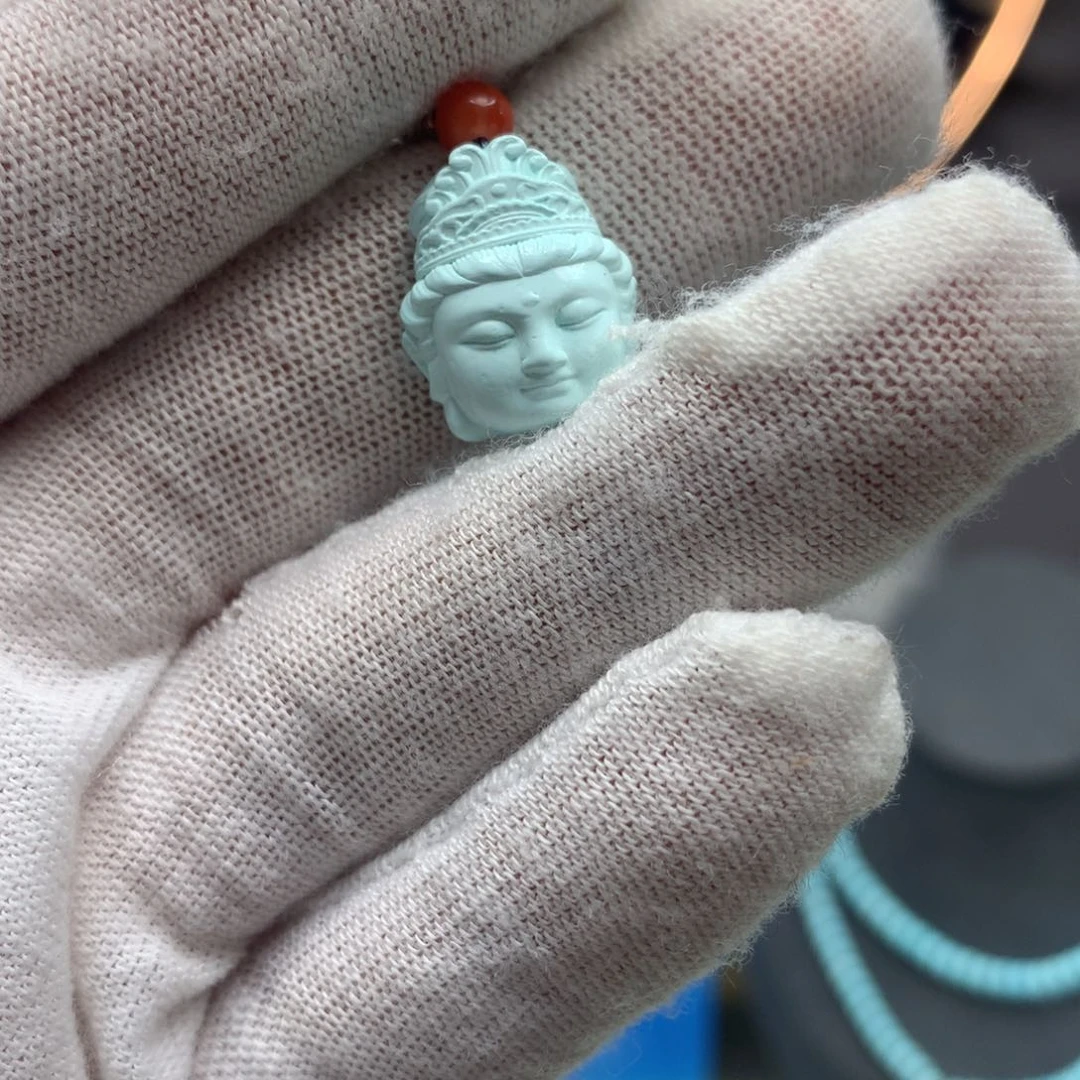 绿松石挂件未镶嵌