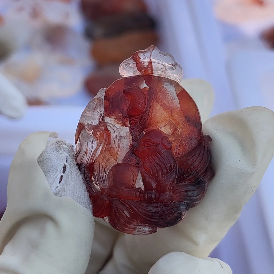 水晶颈饰未镶嵌有**浅