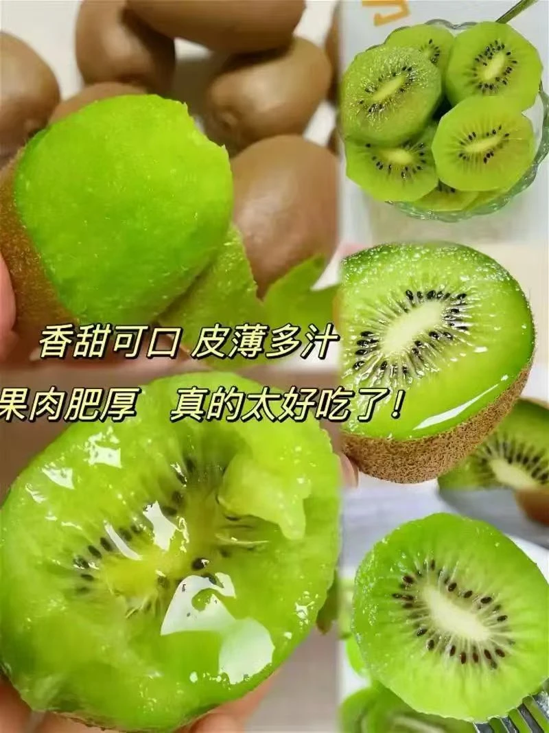 新鲜应季（自家种植）陕西眉县绿心徐香猕猴桃现徐香猕猴桃产地直销