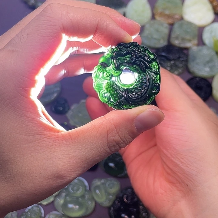 蛇纹石玉未镶嵌手链
