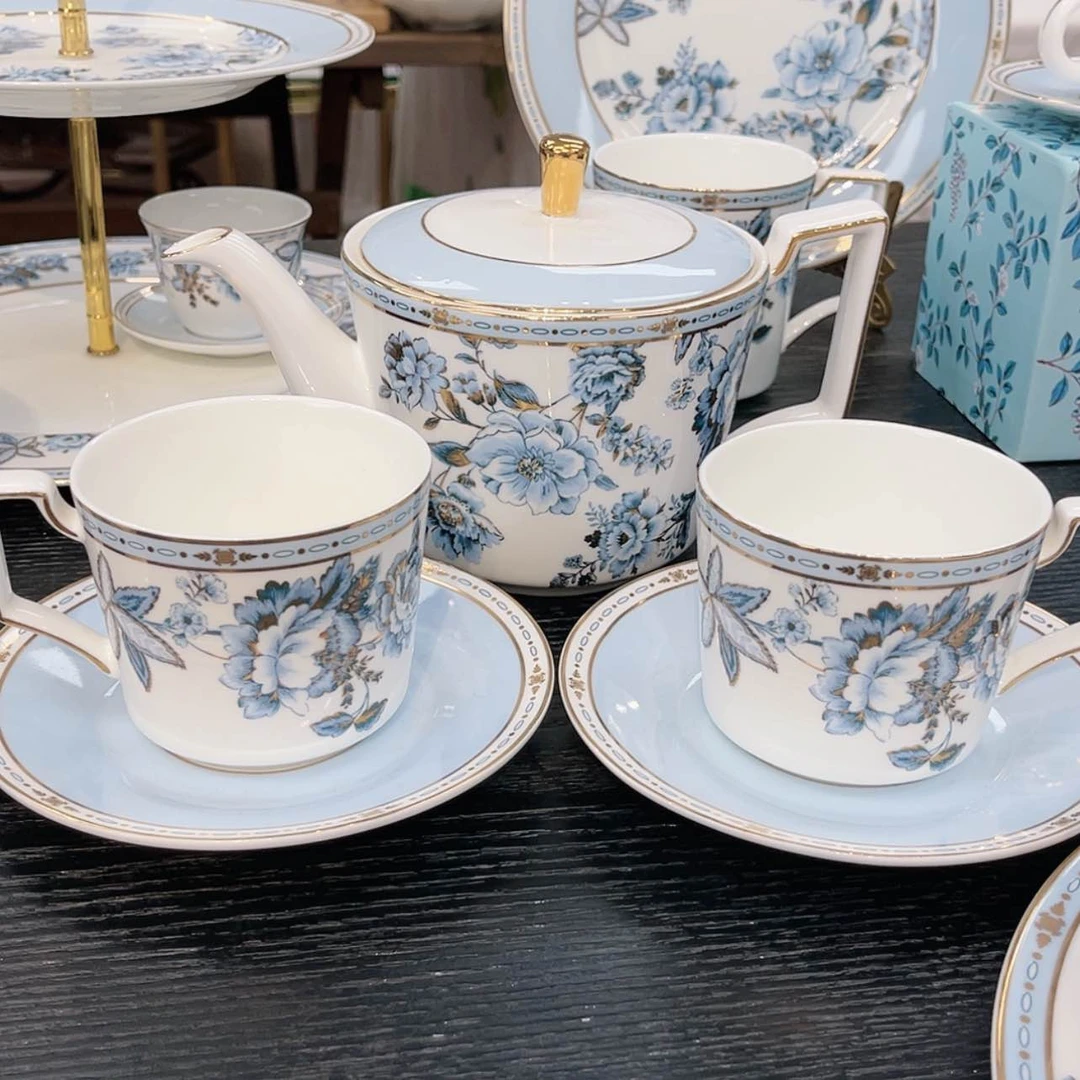【闪购商品】瓷片一壶两杯———1111111
