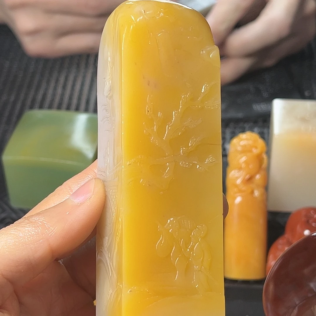 寿山石印石这么早的了么不说吗