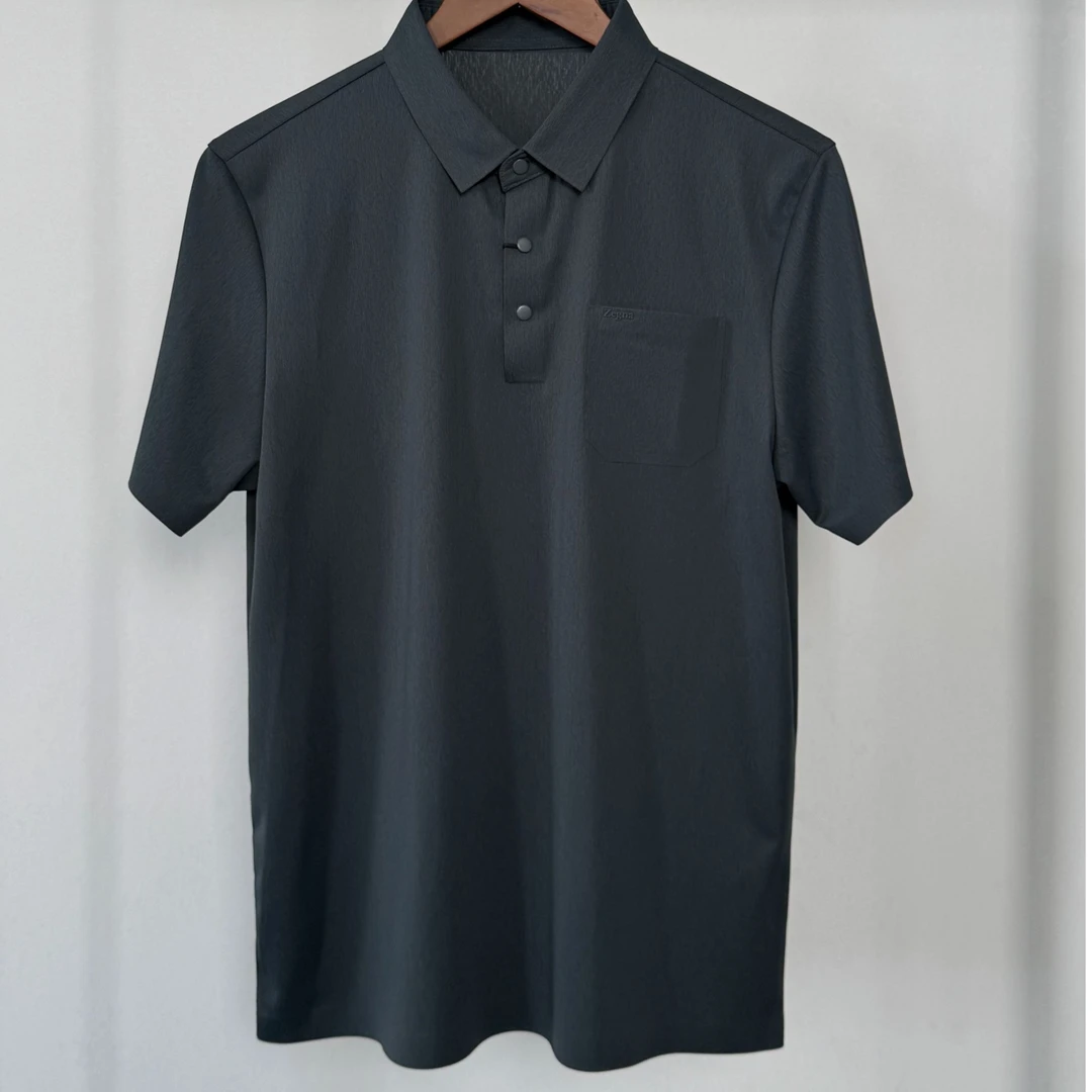 AEROBI ACTIVE通透空气感男士冰丝短袖12026