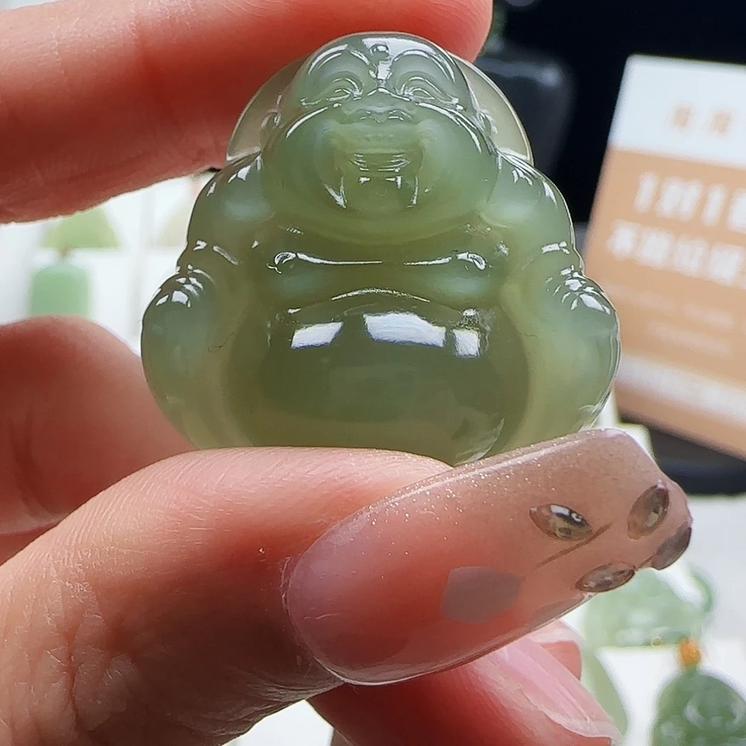 和田玉未镶嵌颈饰30