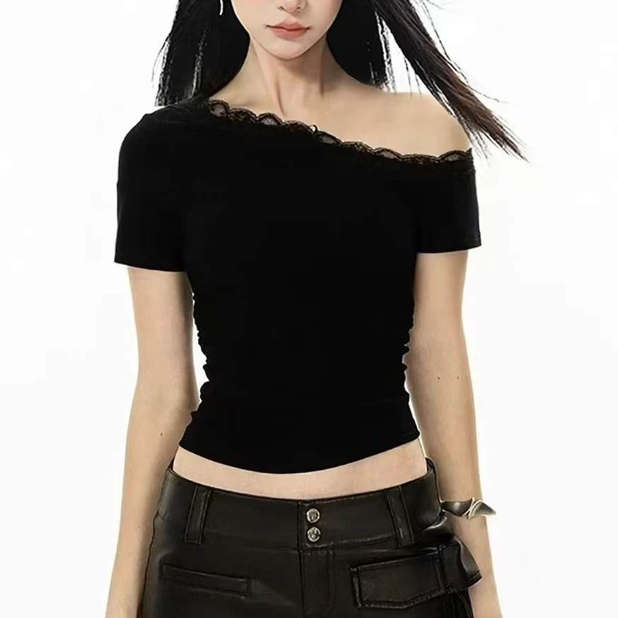 【辣妹儿福袋 】随机一件 不指定 夏季女设计感短款修身小众T