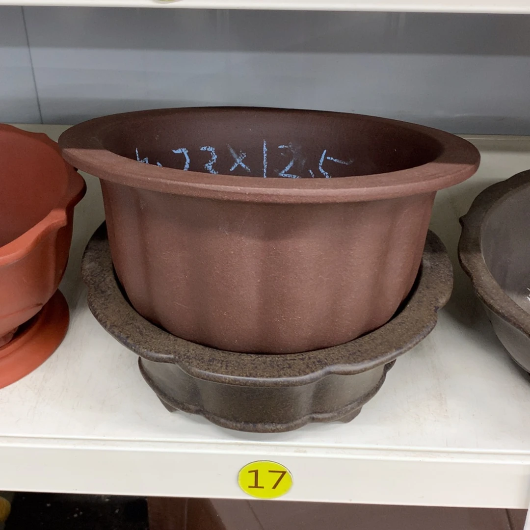 洪***紫砂花盆紫砂花盆