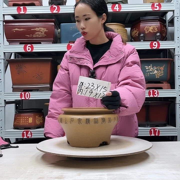 紫砂花盆紫砂花盆