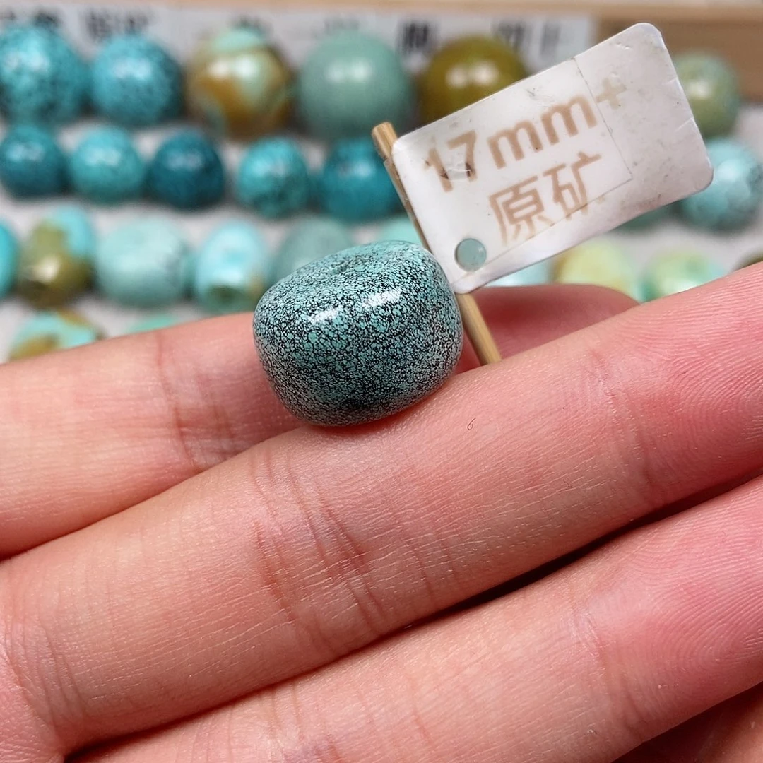 未镶嵌绿松石珠宝半成品