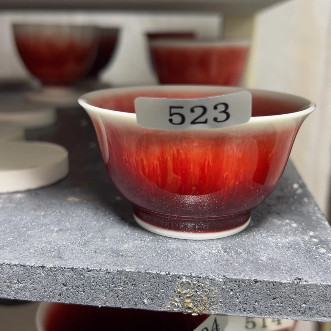 陶景德镇陶瓷郎红微瑕