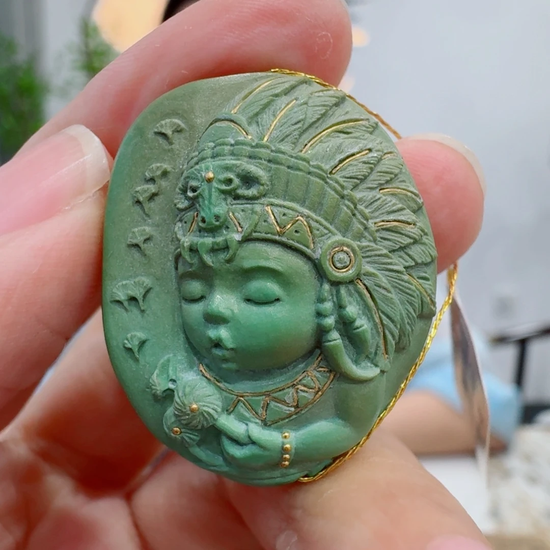 未镶嵌绿松石珠宝奇石