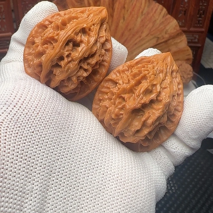 文玩核桃吊坠十三陵鸡心38➕福利