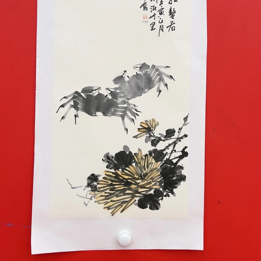 国画李西伟展览原作