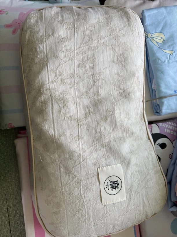 全棉荞麦枕枕头棉麻面料枕套内胆可拆卸专柜下架129