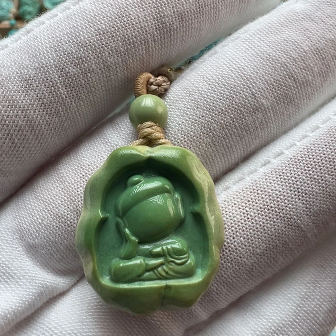 绿松石未镶嵌配饰20*22.9