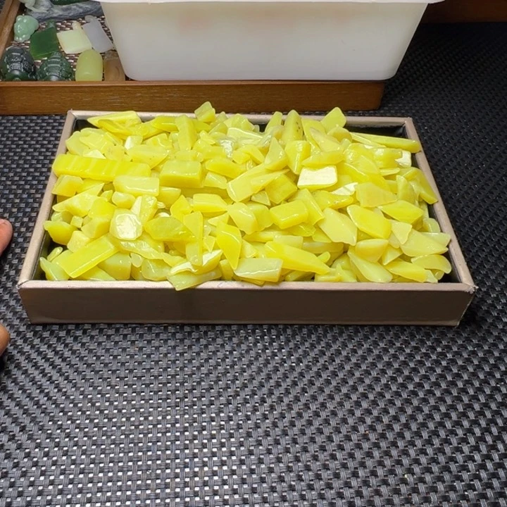 蛇纹石玉合金珠宝半成品