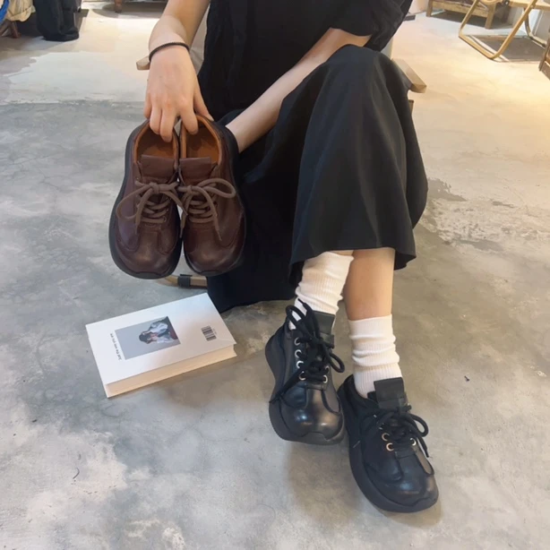 （再见时光）国风DIY休闲手工鞋