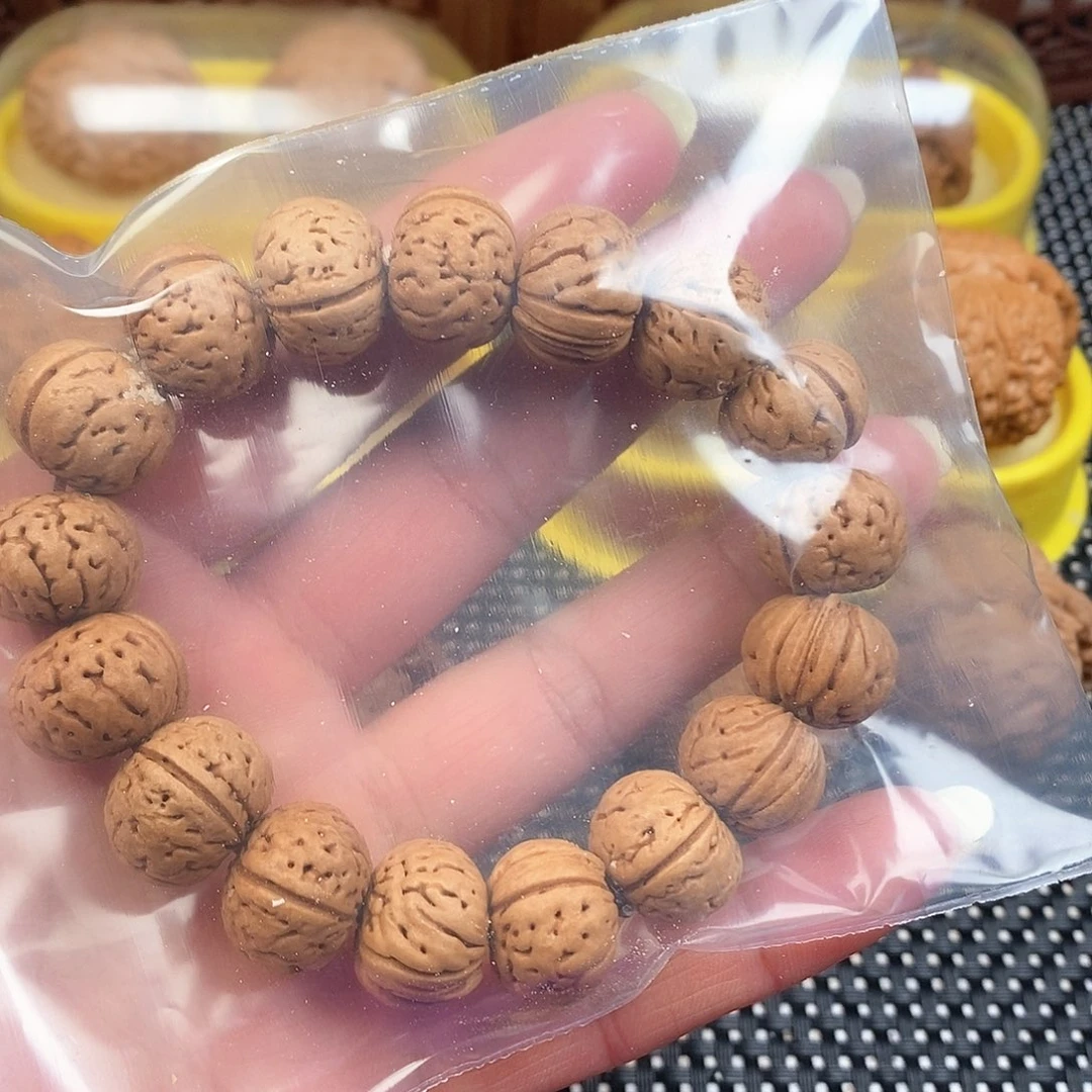 文玩核桃吊坠17尺桃核手串