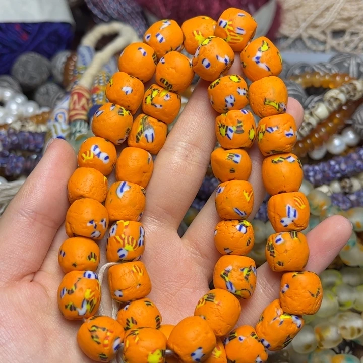 玻璃颈饰9833 琉璃一条