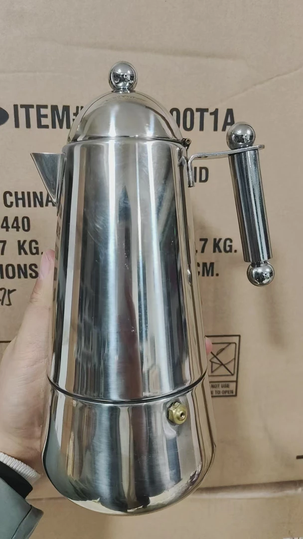 【外贸原单】不锈钢咖啡壶