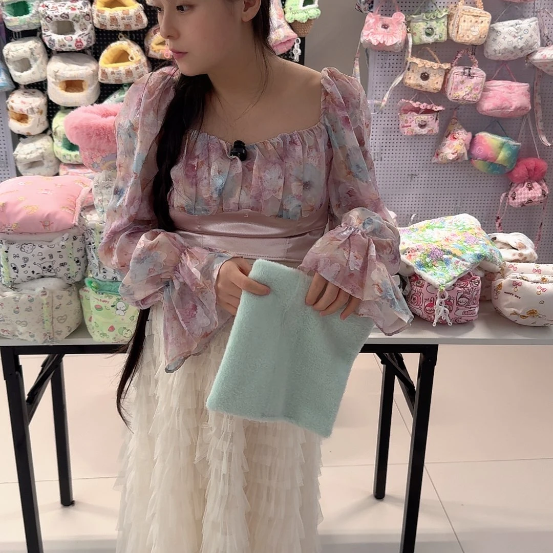 蜜袋鼯仿兔毛毯子