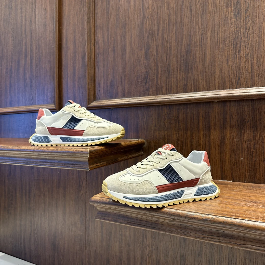 鞋不剩挣DL透气运动休闲鞋时尚休闲鞋时尚复古春季运动鞋阿甘鞋