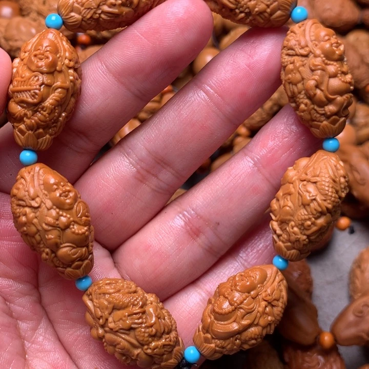 橄榄核手串/手链头一次