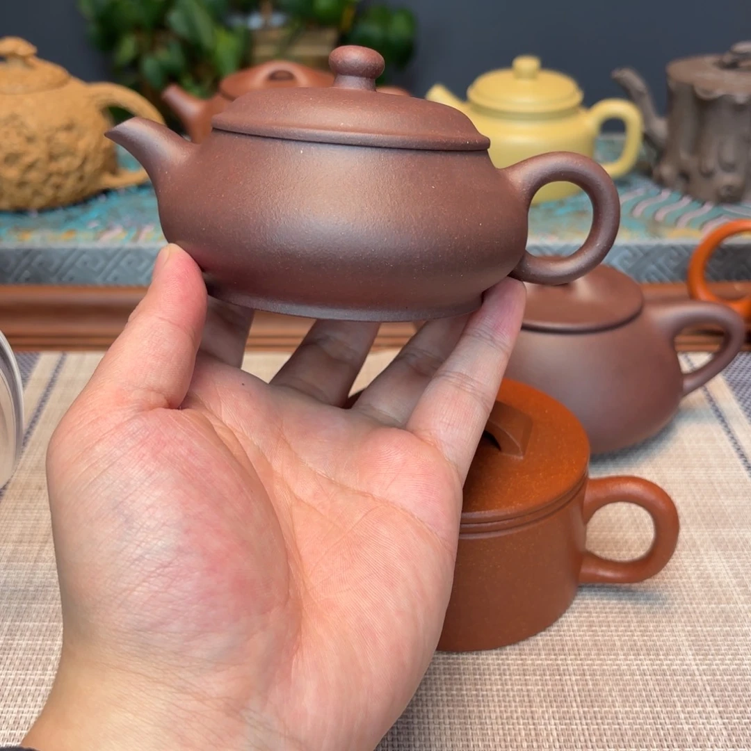 永***星紫砂茶壶宜兴紫砂