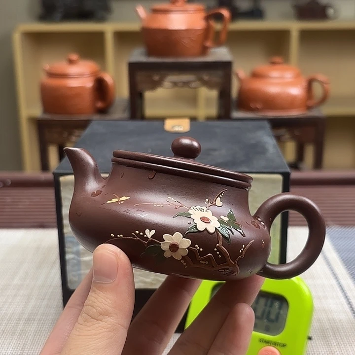 迈***阳茶壶紫砂微瑕处理