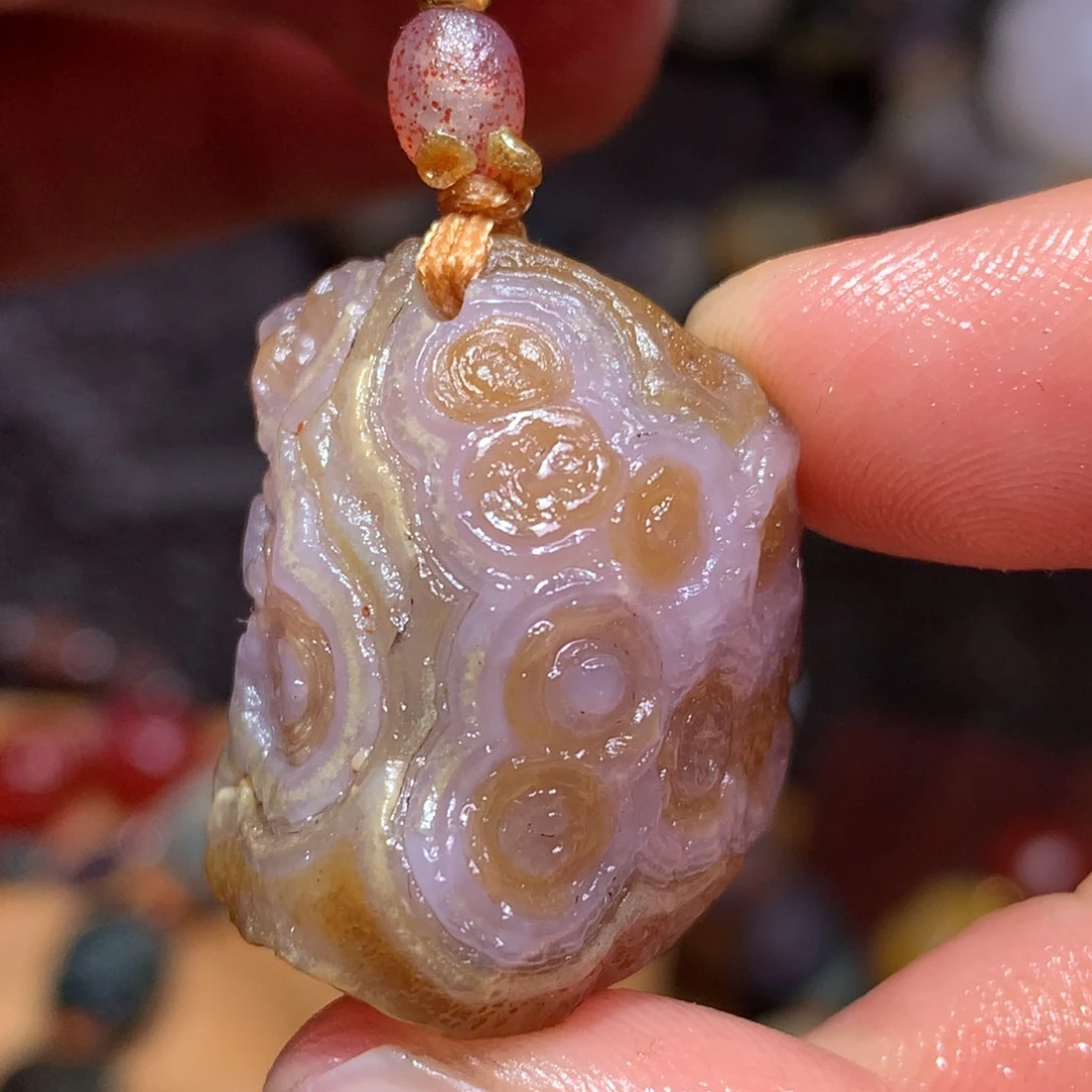 未镶嵌玛瑙/玉髓珠宝半成品