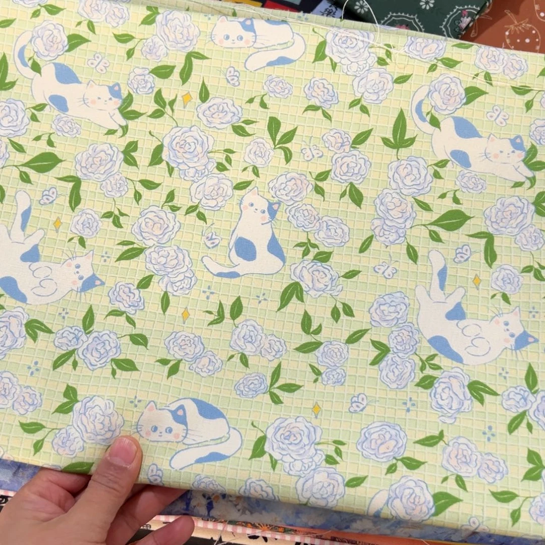 棉一米价纯棉8安帆布1.5米宽果子块