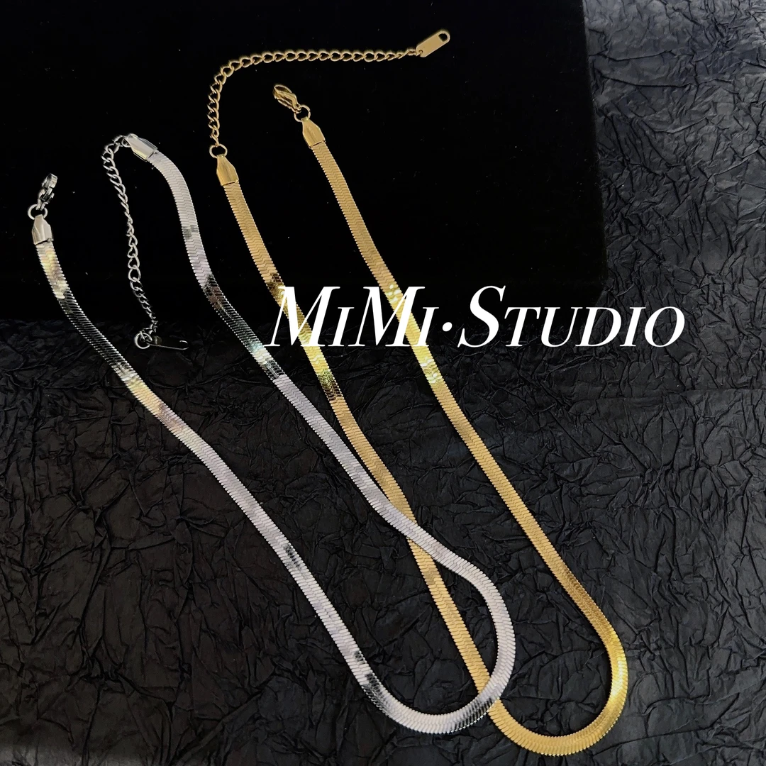 钛钢项链 钛钢项链 简约冷淡百搭款锁骨链