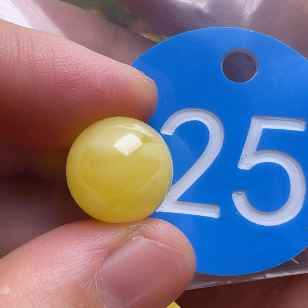 蜜蜡未镶嵌珠宝奇石12.7m m