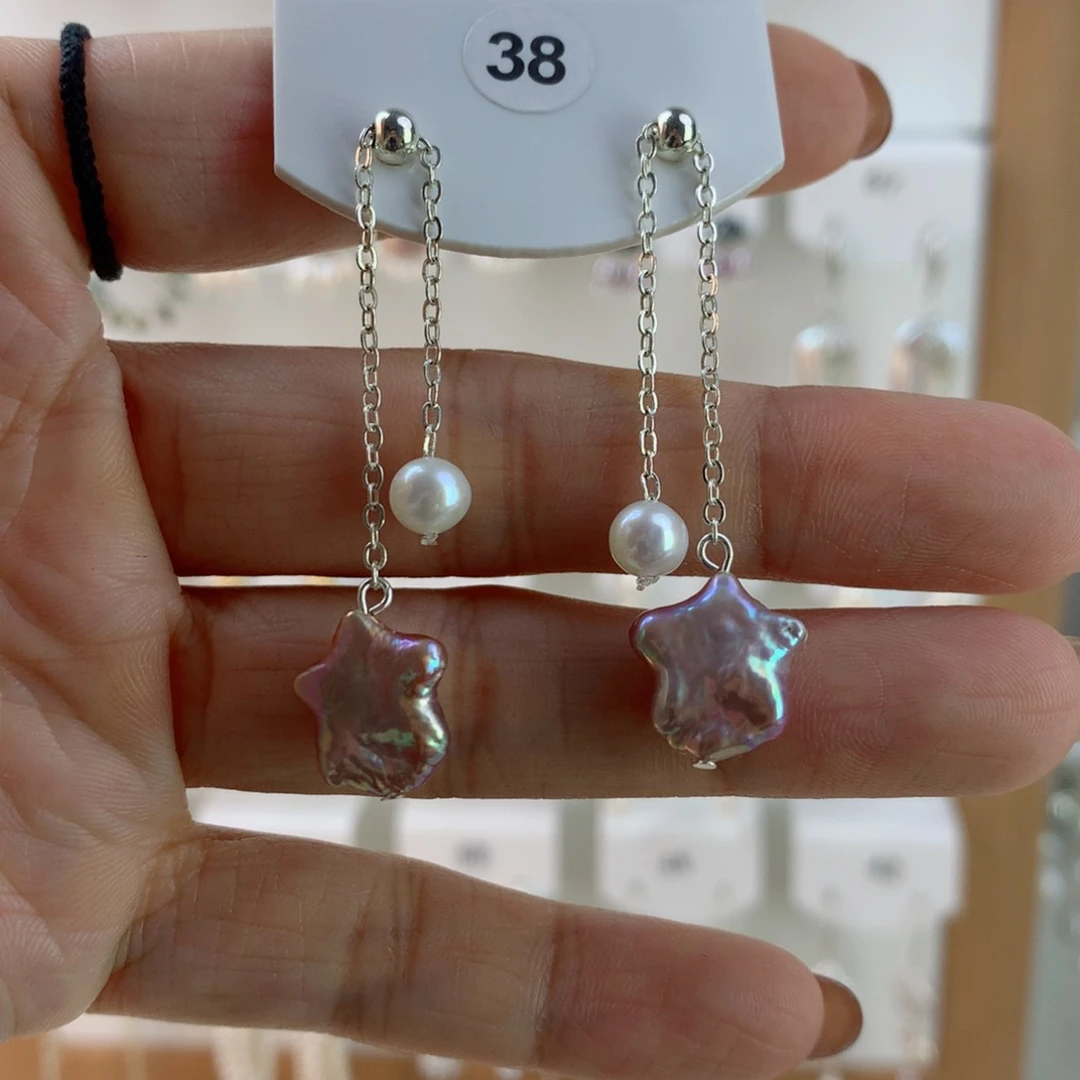 未镶嵌耳饰淡水珍珠