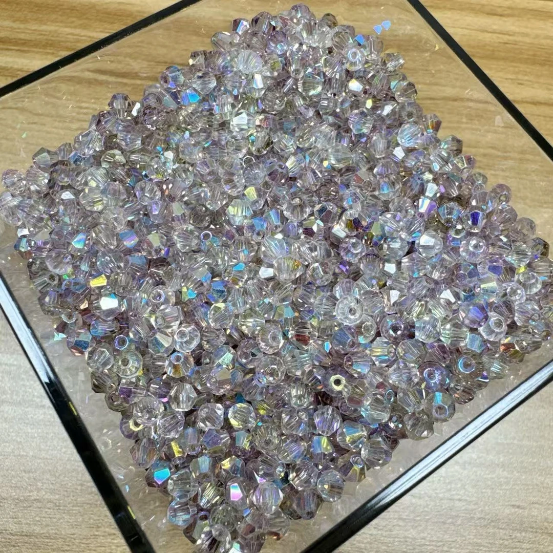 K4 菱形精品镀彩晶晶