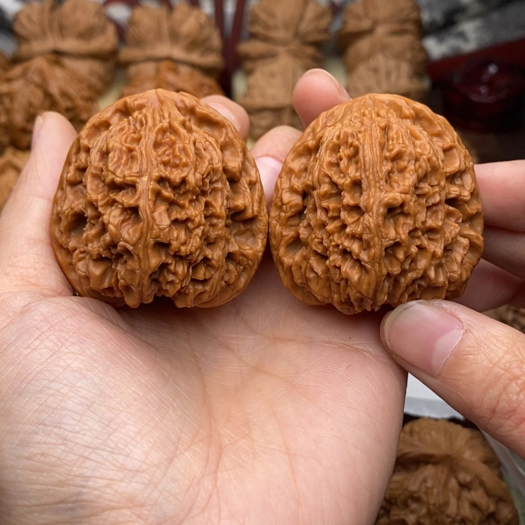 文玩核桃把件304号43.5南疆