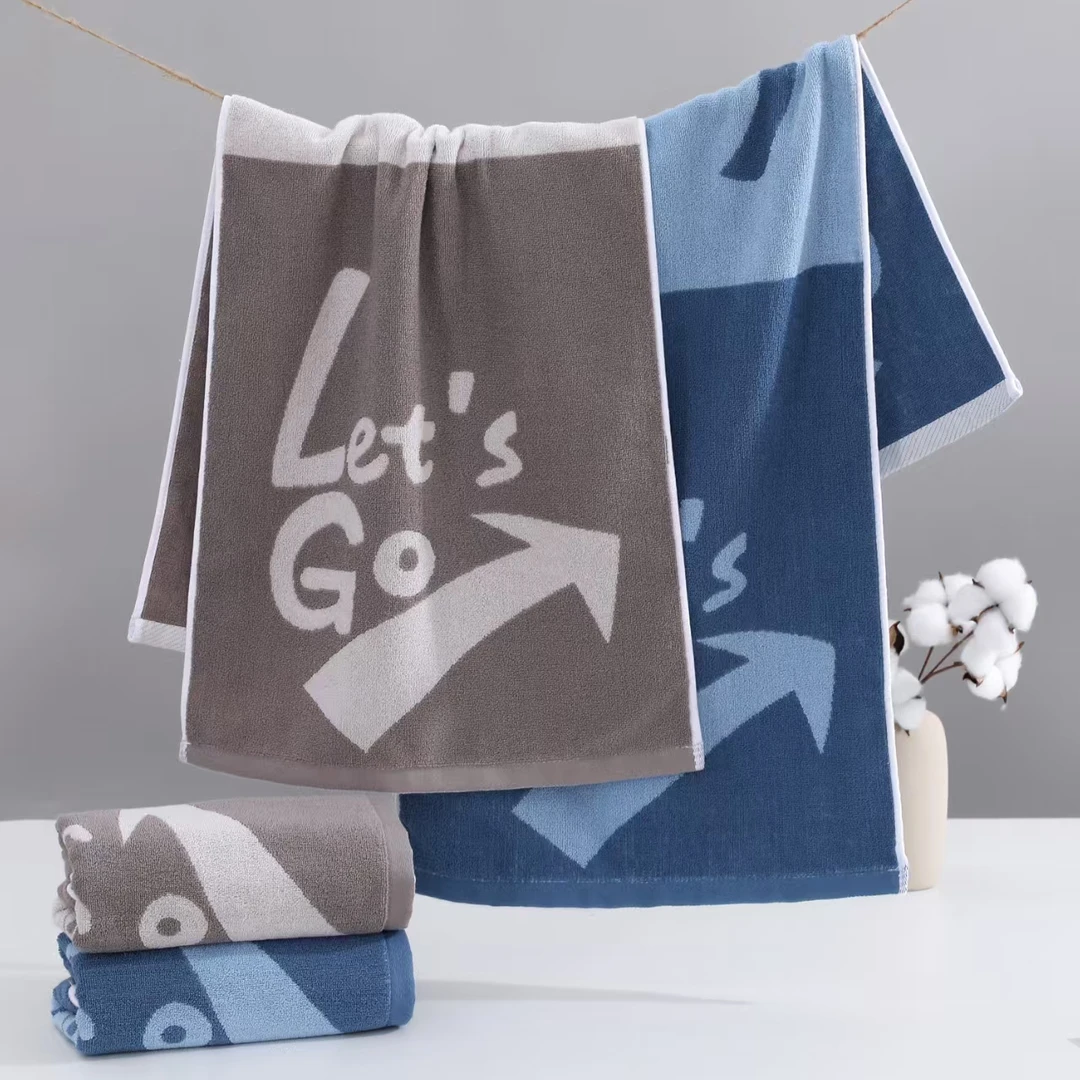 4条40*90成人澡巾柔软高档家用情侣加厚吸水加大棉柔擦脸棉质