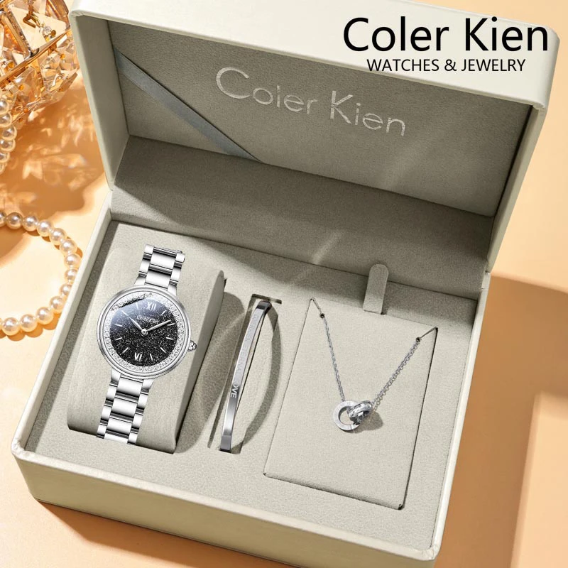 ColerKien【璀璨满天星】奢侈时尚镶钻气质手表女士款韶光简奢系