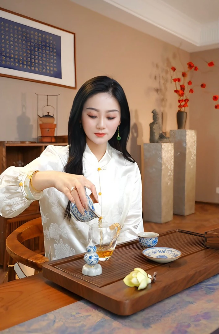 《晓君定制》7342《韶华》新中式国风显瘦时尚百搭桑蚕丝衬衫