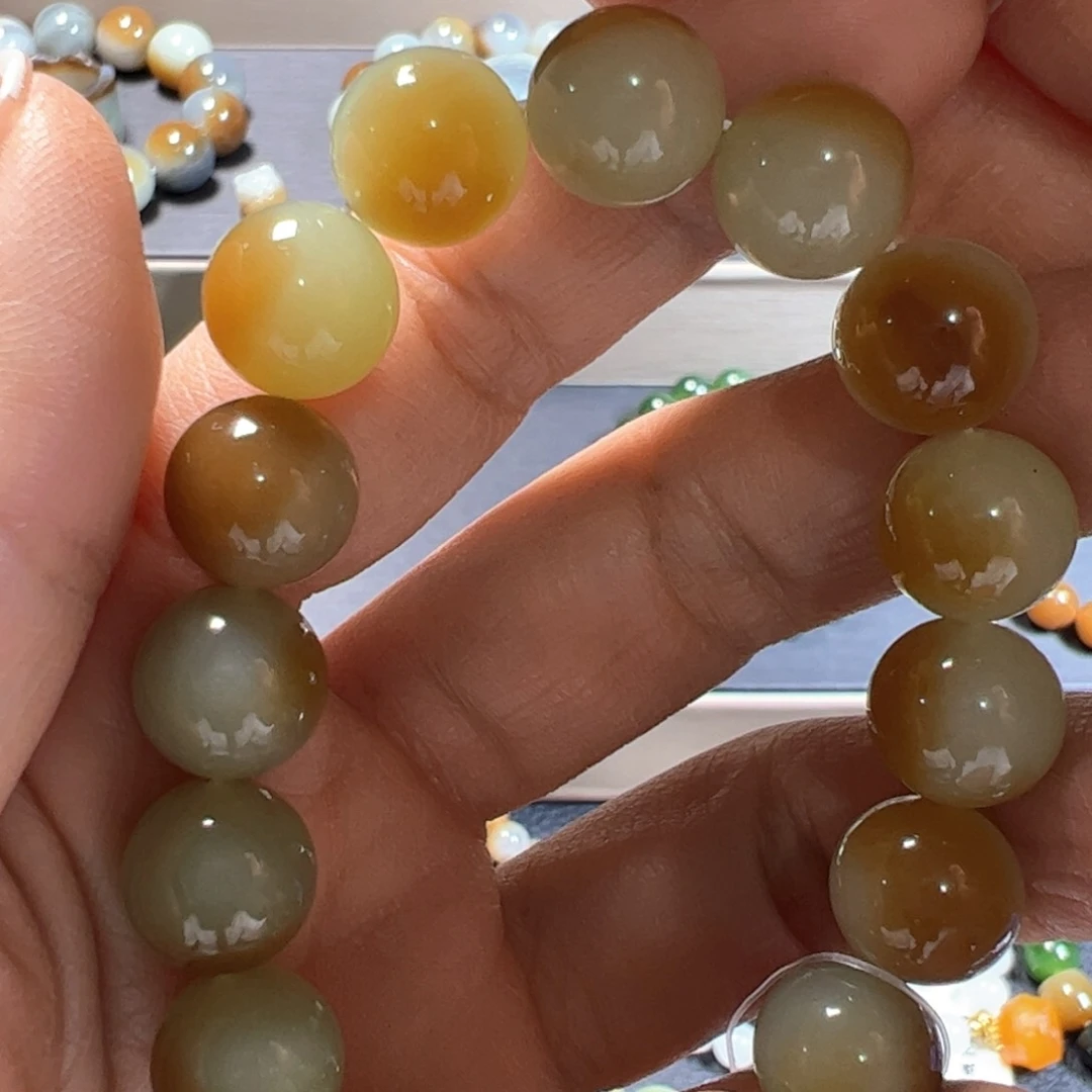 和田玉手链未镶嵌