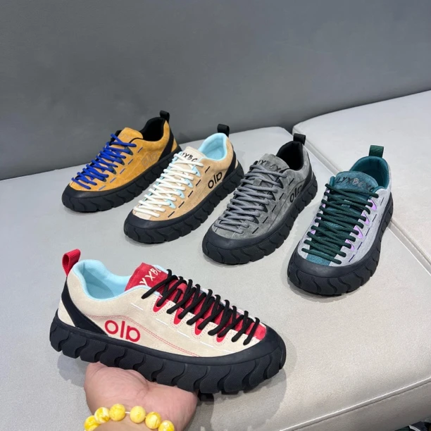 潮男秋季复刻新款时尚百搭软底软面男鞋