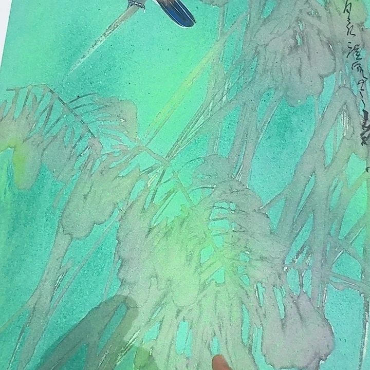 国画邓永广老师书画作品