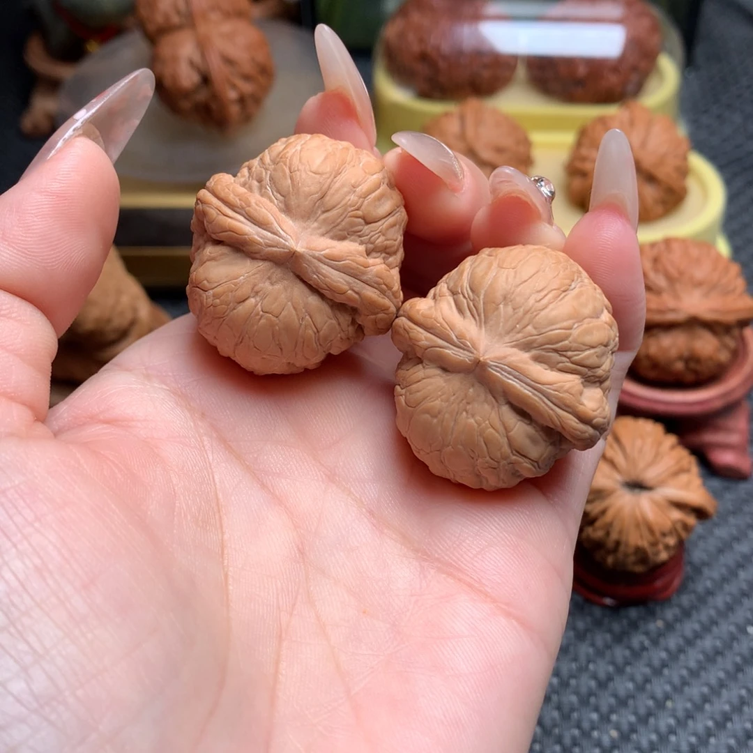 把件文玩核桃34肚全品乾坤元宝