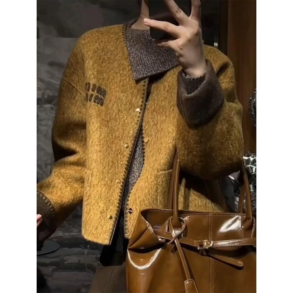 气质高级感独特超好看小香风毛呢外套女2025新款今年流行爆款秋季